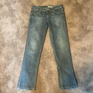 DKNY Jeans Straight Leg Blue Denim Mid-Rise Stretch Jeans Women’s Size 4
